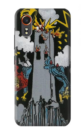 S3745 Tarot Card The Tower Hülle Schutzhülle Taschen für Samsung Galaxy XCover7
