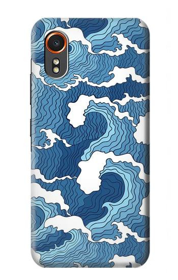 S3751 Wave Pattern Hülle Schutzhülle Taschen für Samsung Galaxy XCover7