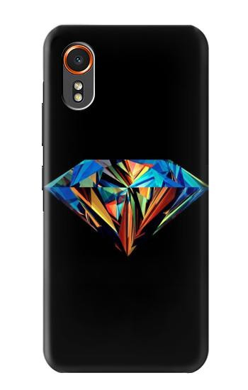 S3842 Abstract Colorful Diamond Hülle Schutzhülle Taschen für Samsung Galaxy XCover7