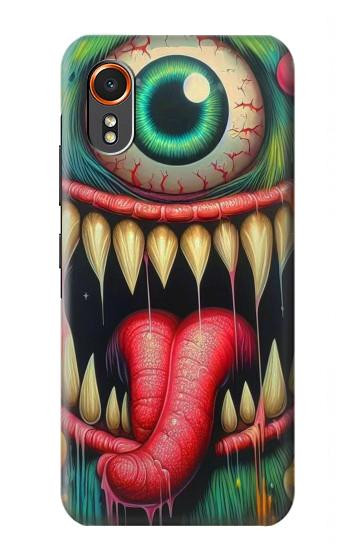 S4000 Monster Graffiti Wall Art Hülle Schutzhülle Taschen für Samsung Galaxy XCover7