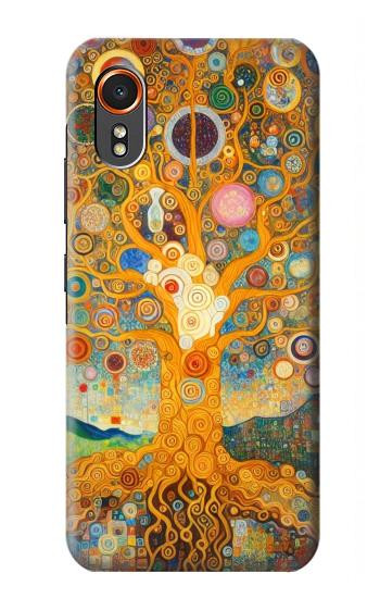 S4007 Tree of Life Painting Hülle Schutzhülle Taschen für Samsung Galaxy XCover7