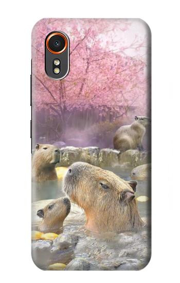 S4030 Capybara Hot Spring Hülle Schutzhülle Taschen für Samsung Galaxy XCover7