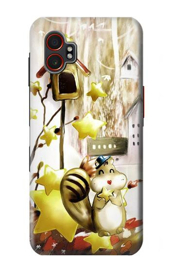 S0109 Cute Squirrel Cartoon Hülle Schutzhülle Taschen für Samsung Galaxy XCover7 Pro