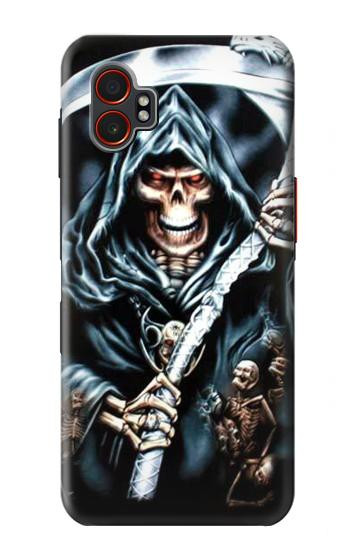 S0295 Grim Reaper Hülle Schutzhülle Taschen für Samsung Galaxy XCover7 Pro