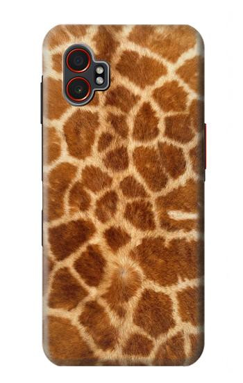 S0422 Giraffe Skin Hülle Schutzhülle Taschen für Samsung Galaxy XCover7 Pro