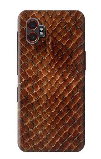 S0555 Snake Skin Hülle Schutzhülle Taschen für Samsung Galaxy XCover7 Pro