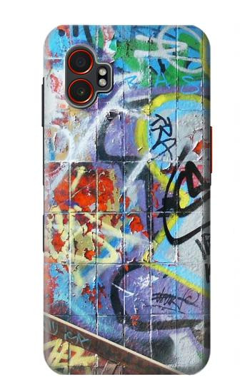 S0588 Wall Graffiti Hülle Schutzhülle Taschen für Samsung Galaxy XCover7 Pro