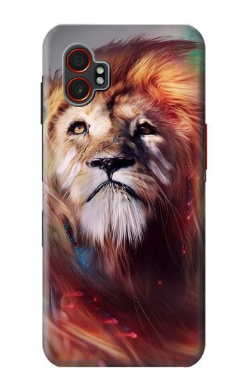 S0691 Leo Paint Hülle Schutzhülle Taschen für Samsung Galaxy XCover7 Pro