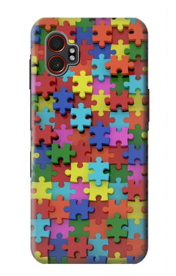 S0816 Puzzle Hülle Schutzhülle Taschen für Samsung Galaxy XCover7 Pro