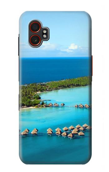S0844 Bora Bora Island Hülle Schutzhülle Taschen für Samsung Galaxy XCover7 Pro