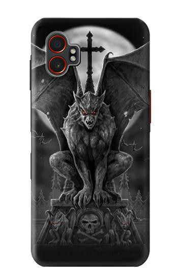 S0850 Gargoyle Devil Demon Hülle Schutzhülle Taschen für Samsung Galaxy XCover7 Pro