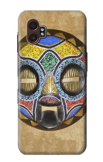 S0965 African Baluba Mask Hülle Schutzhülle Taschen für Samsung Galaxy XCover7 Pro