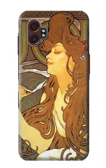 S0969 Alphonse Mucha Job Hülle Schutzhülle Taschen für Samsung Galaxy XCover7 Pro