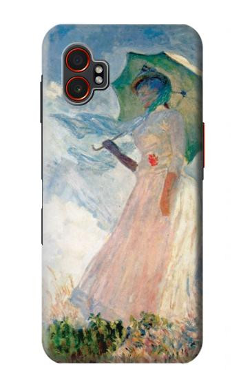S0998 Claude Monet Woman with a Parasol Hülle Schutzhülle Taschen für Samsung Galaxy XCover7 Pro