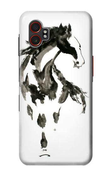 S1031 Horse Paintbrush Hülle Schutzhülle Taschen für Samsung Galaxy XCover7 Pro