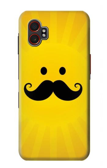 S1145 Yellow Mustache Sun Hülle Schutzhülle Taschen für Samsung Galaxy XCover7 Pro