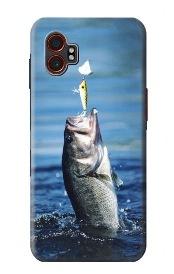 S1594 Bass Fishing Hülle Schutzhülle Taschen für Samsung Galaxy XCover7 Pro