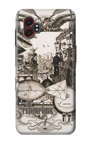 S1681 Steampunk Drawing Hülle Schutzhülle Taschen für Samsung Galaxy XCover7 Pro