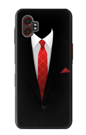 S1805 Black Suit Hülle Schutzhülle Taschen für Samsung Galaxy XCover7 Pro