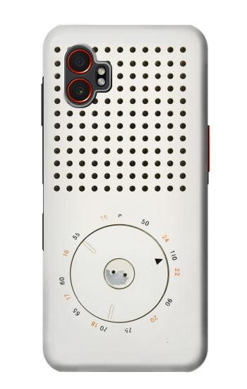 S1857 Retro Transistor Radio Hülle Schutzhülle Taschen für Samsung Galaxy XCover7 Pro