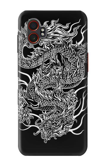 S1943 Dragon Tattoo Hülle Schutzhülle Taschen für Samsung Galaxy XCover7 Pro
