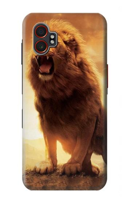 S1957 Lion Aslan Hülle Schutzhülle Taschen für Samsung Galaxy XCover7 Pro