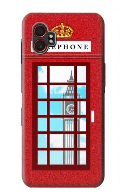S2059 England British Telephone Box Minimalist Hülle Schutzhülle Taschen für Samsung Galaxy XCover7 Pro