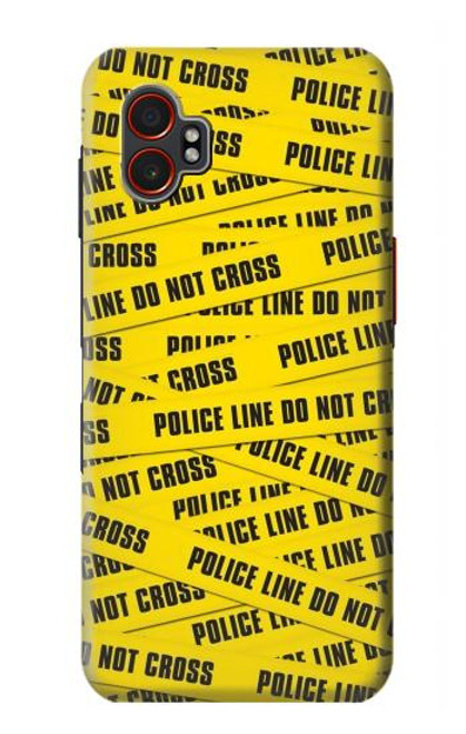 S2088 Police Line Do Not Cross Hülle Schutzhülle Taschen für Samsung Galaxy XCover7 Pro