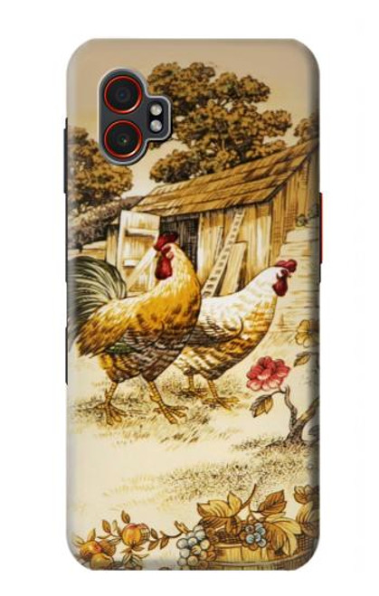 S2181 French Country Chicken Hülle Schutzhülle Taschen für Samsung Galaxy XCover7 Pro