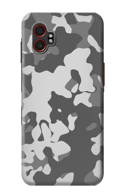 S2186 Gray Camo Camouflage Graphic Printed Hülle Schutzhülle Taschen für Samsung Galaxy XCover7 Pro