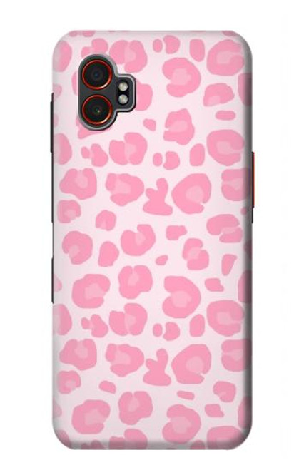 S2213 Pink Leopard Pattern Hülle Schutzhülle Taschen für Samsung Galaxy XCover7 Pro