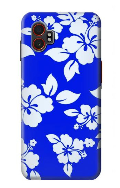 S2244 Hawaiian Hibiscus Blue Pattern Hülle Schutzhülle Taschen für Samsung Galaxy XCover7 Pro