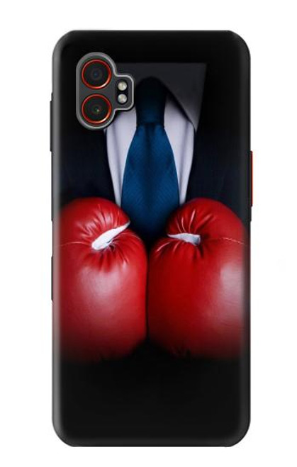 S2261 Businessman Black Suit With Boxing Gloves Hülle Schutzhülle Taschen für Samsung Galaxy XCover7 Pro