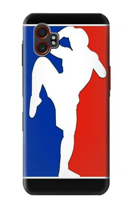 S2278 Muay Thai Kickboxing MMA Martial Art White Hülle Schutzhülle Taschen für Samsung Galaxy XCover7 Pro