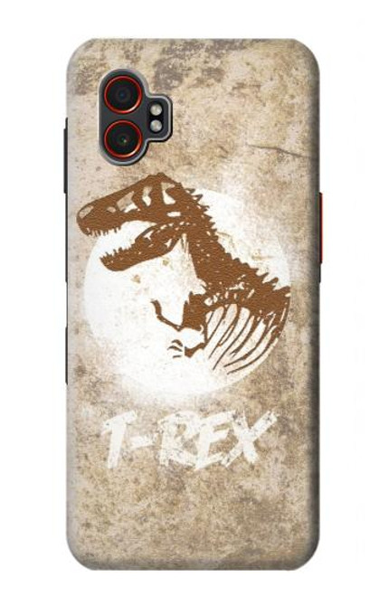 S2372 T-Rex Jurassic Fossil Hülle Schutzhülle Taschen für Samsung Galaxy XCover7 Pro