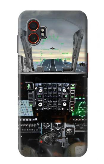 S2435 Fighter Jet Aircraft Cockpit Hülle Schutzhülle Taschen für Samsung Galaxy XCover7 Pro