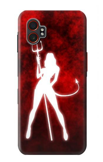 S2455 Sexy Devil Girl Hülle Schutzhülle Taschen für Samsung Galaxy XCover7 Pro