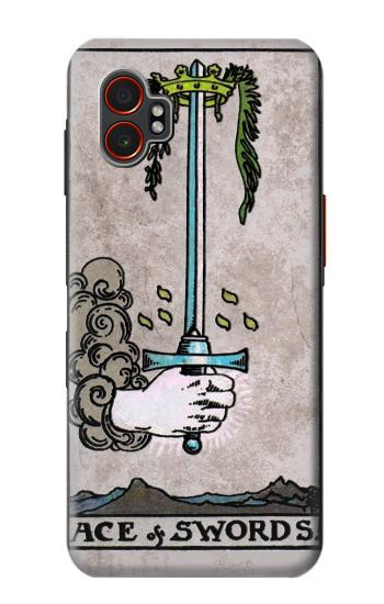 S2482 Tarot Card Ace of Swords Hülle Schutzhülle Taschen für Samsung Galaxy XCover7 Pro
