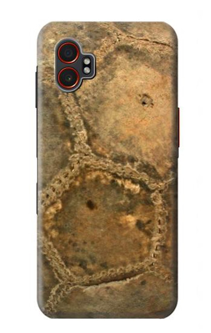 S2531 Old Soccer Ball Hülle Schutzhülle Taschen für Samsung Galaxy XCover7 Pro