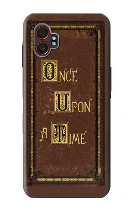 S2824 Once Upon a Time Book Cover Hülle Schutzhülle Taschen für Samsung Galaxy XCover7 Pro