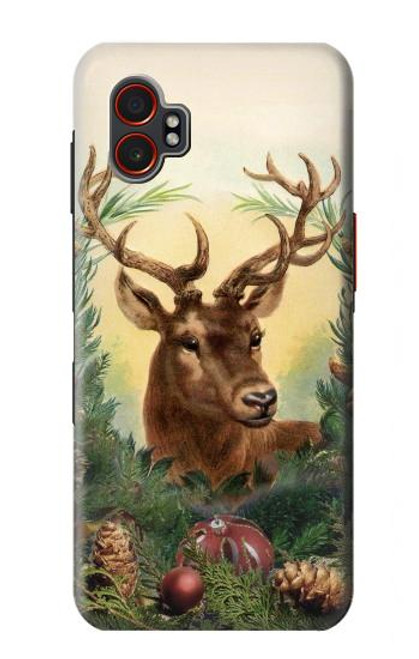 S2841 Vintage Reindeer Christmas Hülle Schutzhülle Taschen für Samsung Galaxy XCover7 Pro