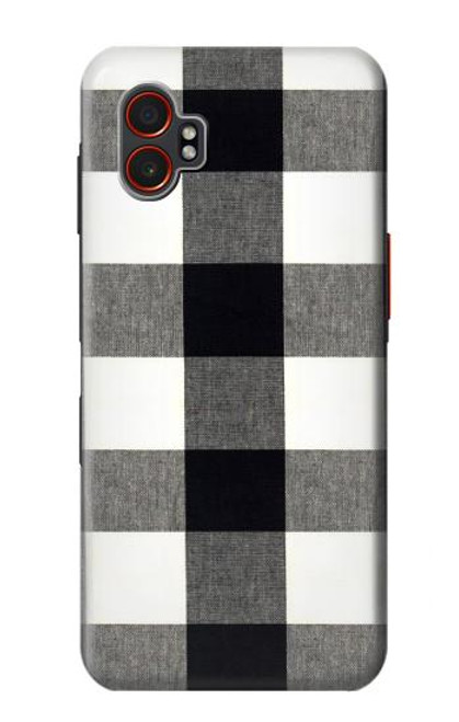 S2842 Black and White Buffalo Check Pattern Hülle Schutzhülle Taschen für Samsung Galaxy XCover7 Pro