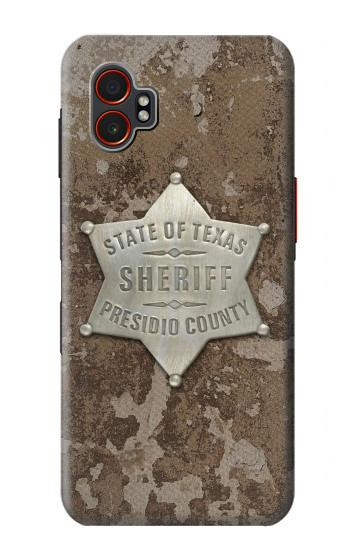 S2868 Texas Presidio County Sheriff Badge Hülle Schutzhülle Taschen für Samsung Galaxy XCover7 Pro