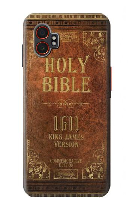 S2890 Holy Bible 1611 King James Version Hülle Schutzhülle Taschen für Samsung Galaxy XCover7 Pro