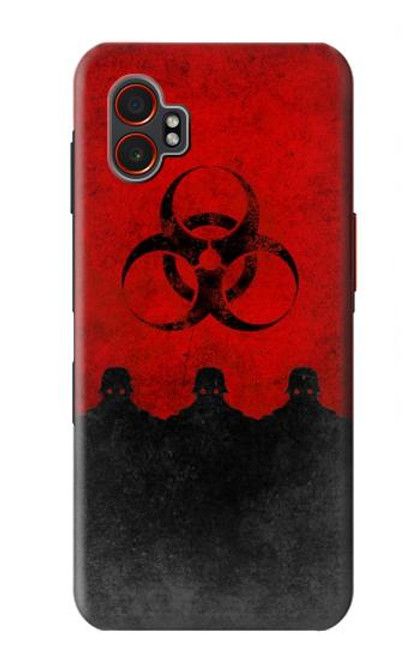 S2917 Biohazards Virus Red Alert Hülle Schutzhülle Taschen für Samsung Galaxy XCover7 Pro