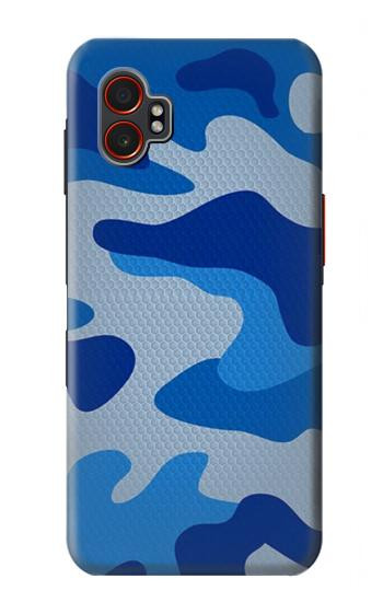 S2958 Army Blue Camo Camouflage Hülle Schutzhülle Taschen für Samsung Galaxy XCover7 Pro
