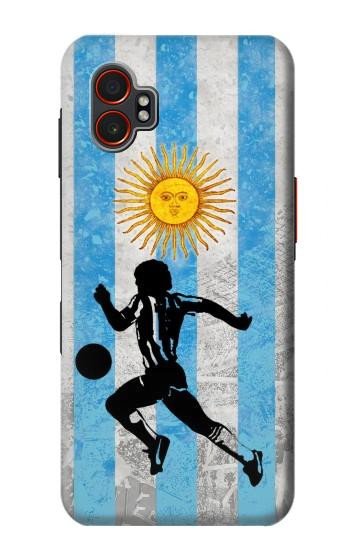 S2977 Argentina Football Soccer Hülle Schutzhülle Taschen für Samsung Galaxy XCover7 Pro