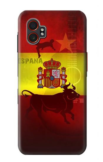 S2984 Spain Football Soccer Hülle Schutzhülle Taschen für Samsung Galaxy XCover7 Pro