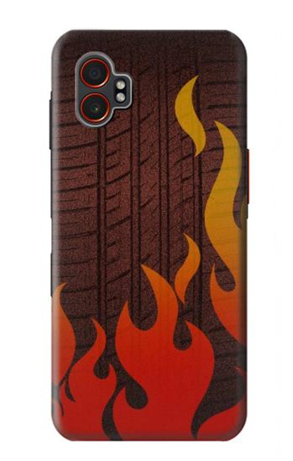 S2988 Rally Car Tire Fire Hülle Schutzhülle Taschen für Samsung Galaxy XCover7 Pro