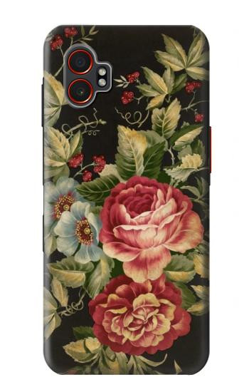 S3013 Vintage Antique Roses Hülle Schutzhülle Taschen für Samsung Galaxy XCover7 Pro